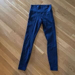Navy lululemon leggings